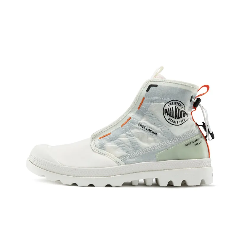 Palladium Pampa Canvas Shoes Unisex High Top White