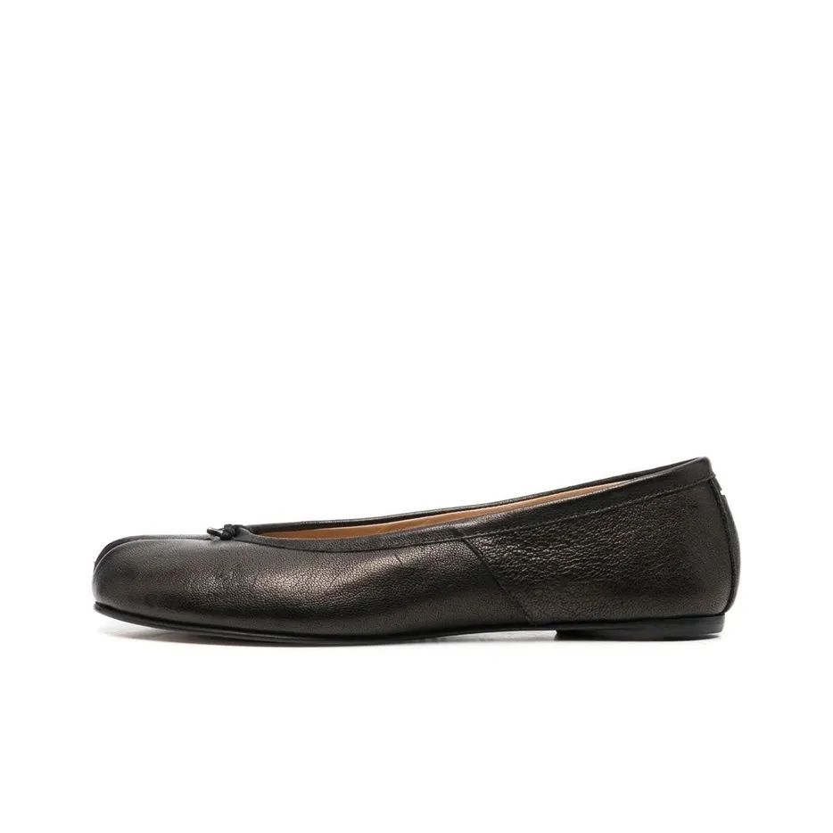 Maison Margiela Tabi Leather Ballerina Shoes