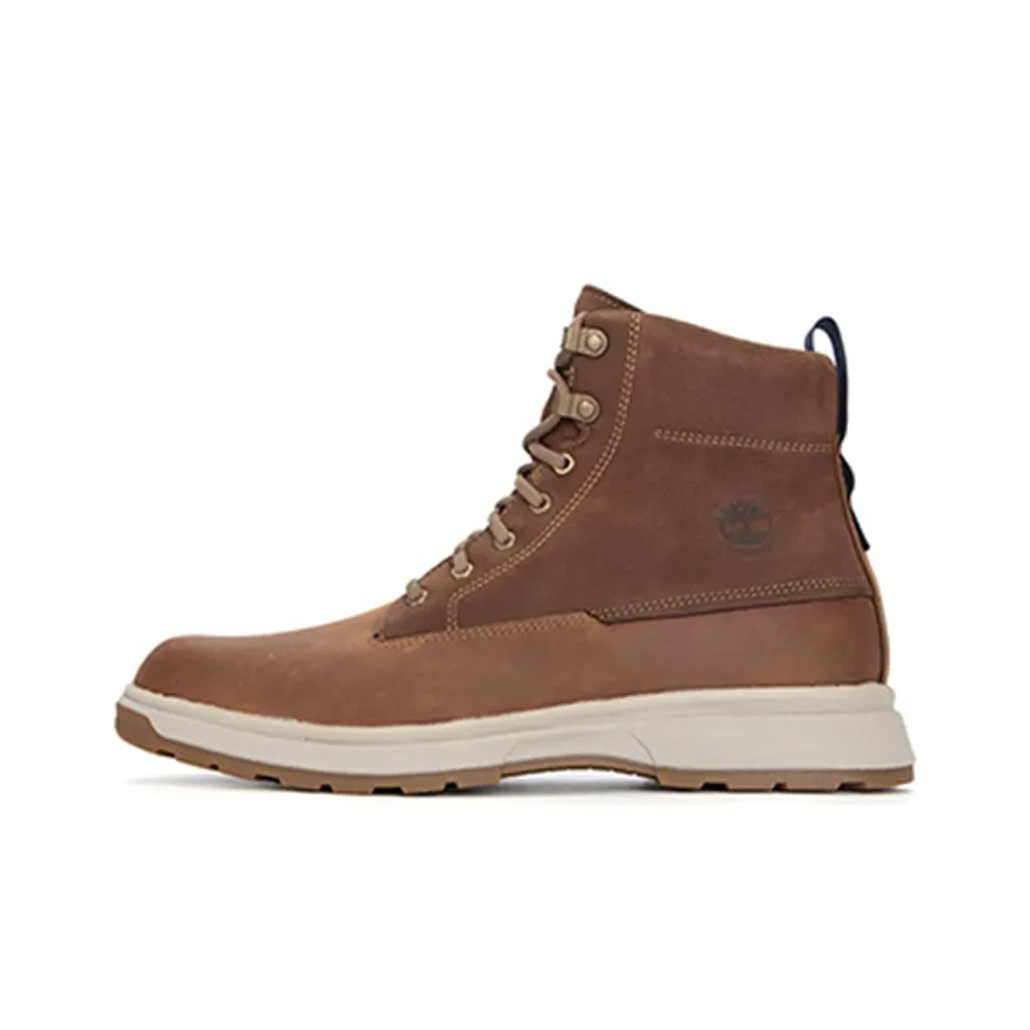 Timberland Atwells AVE WP Boot Водонепроницаемый Устойчивый к истиранию Амортизация Длина до щиколотки Для активного отдыха Мужской Оранжевый Коричневый