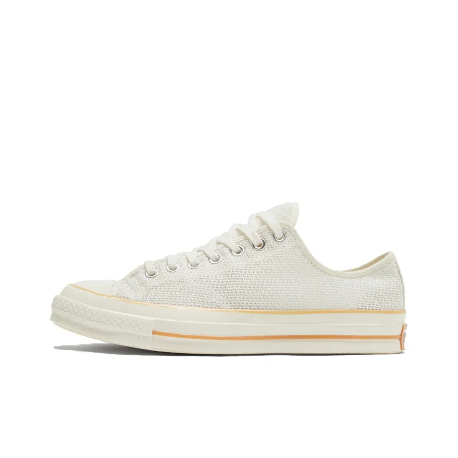 Converse 1970s Chuck Taylor All Star Low Топ Кеды Унисекс Бежевый Оранжевый