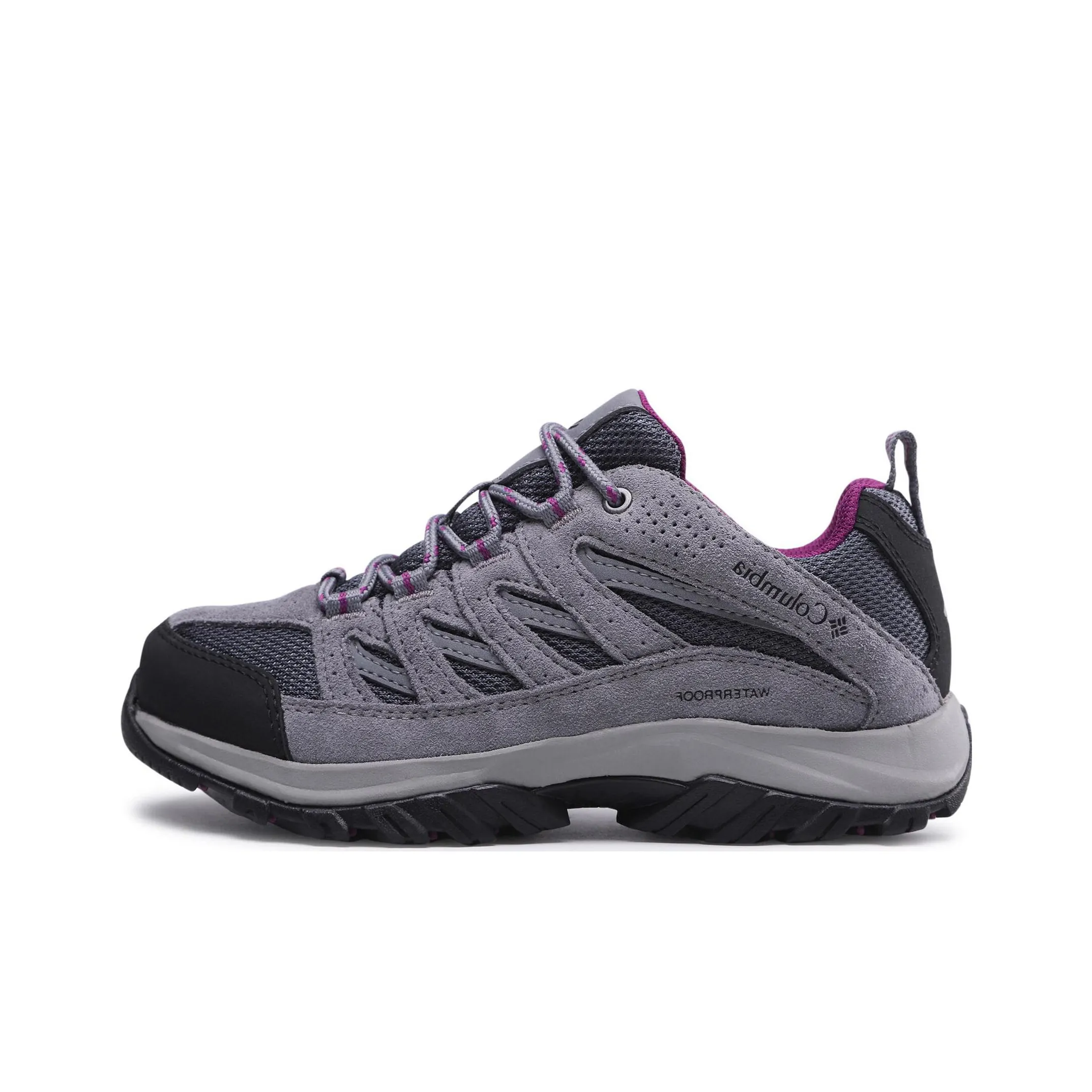 Columbia Crestwood Waterproof And Breathable Low-Top Outdoor Shoes Women's Gray