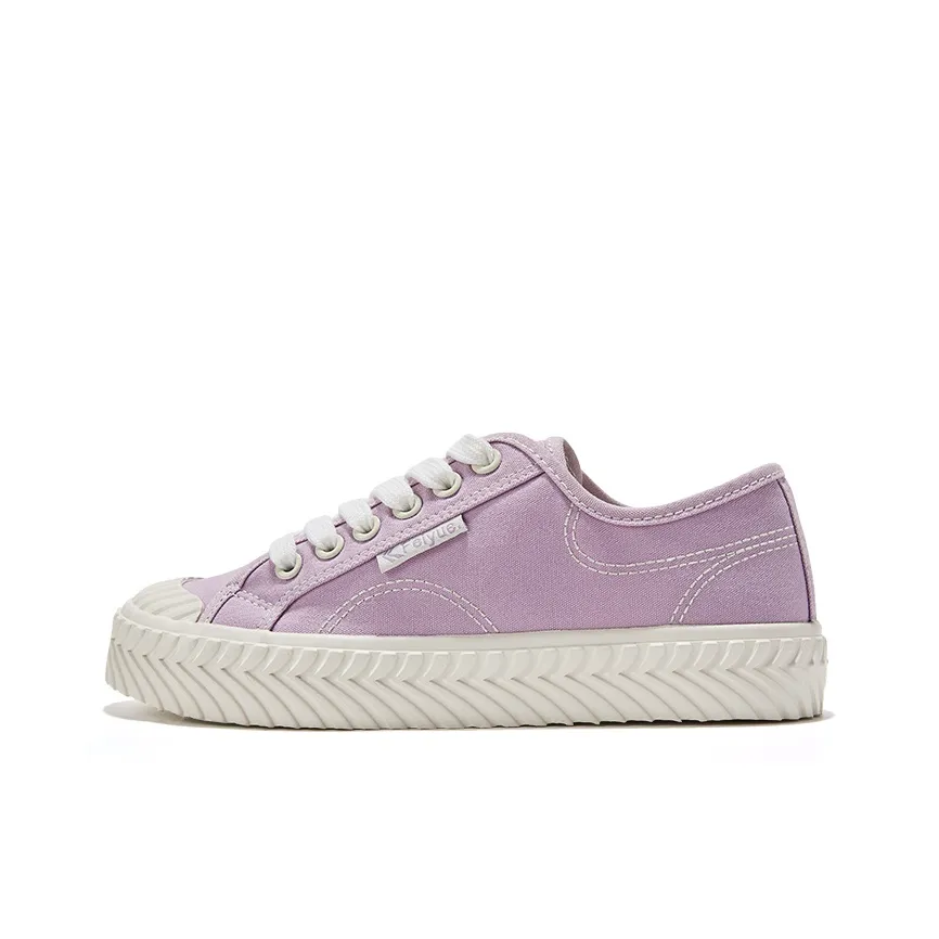 Feiyue Low Top Canvas Shoes Unisex Purple