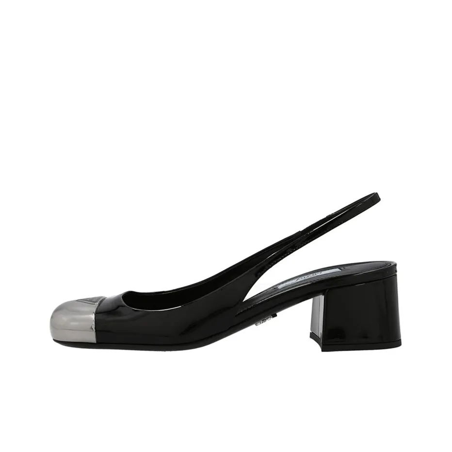 PRADA Women's Casual Shoes Women's Black Silver