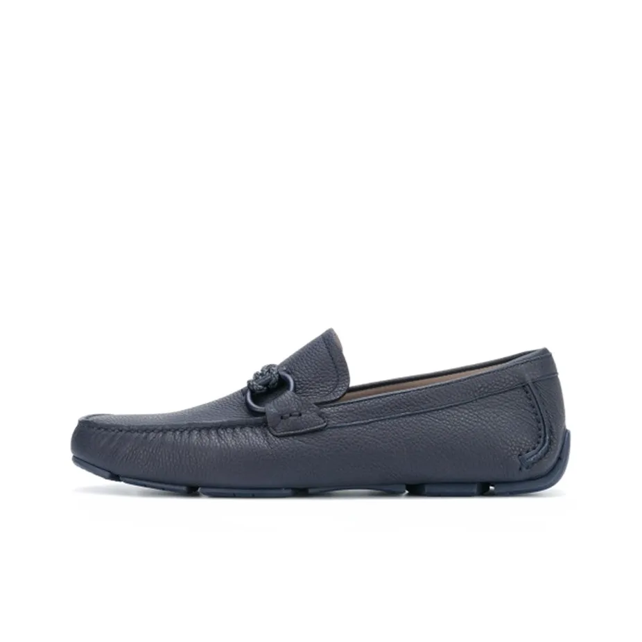 FERRAGAMO Gancini Moccasin Driver Shoes
