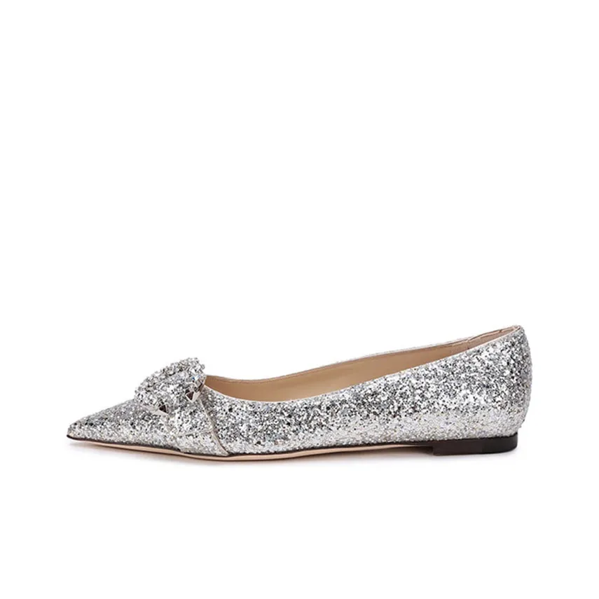 Jimmy Choo Women's Casual Shoes Women's White Gold