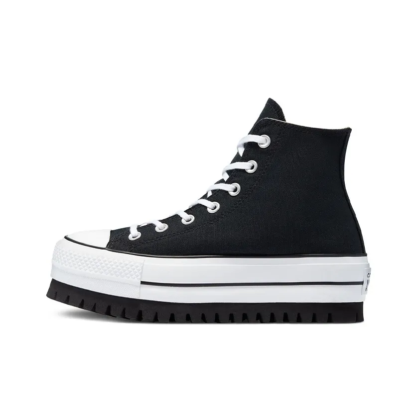 Converse Chuck 70 Trek Hi Black Black White Women's