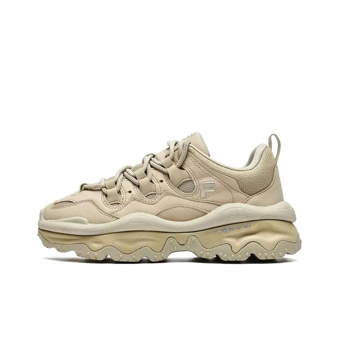 FILA FUSION QD96 Athletic Shoes 'Beige' Women's