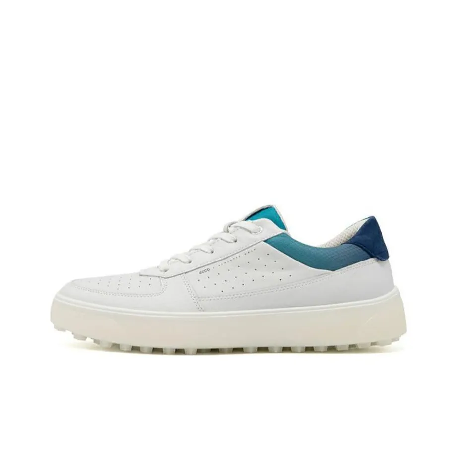 Ecco Low Top Golf Shoes Men's White