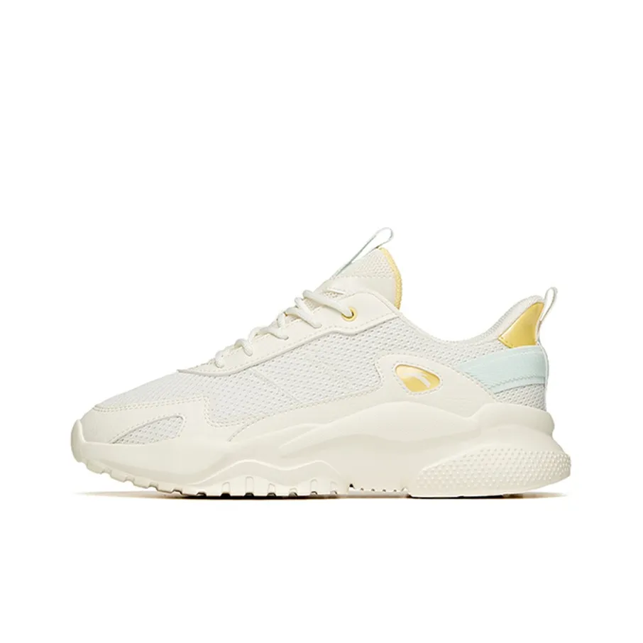 Anta Slip Resistant, Abrasion Resistant, Lightweight Low Top Chunky Sneakers Women's