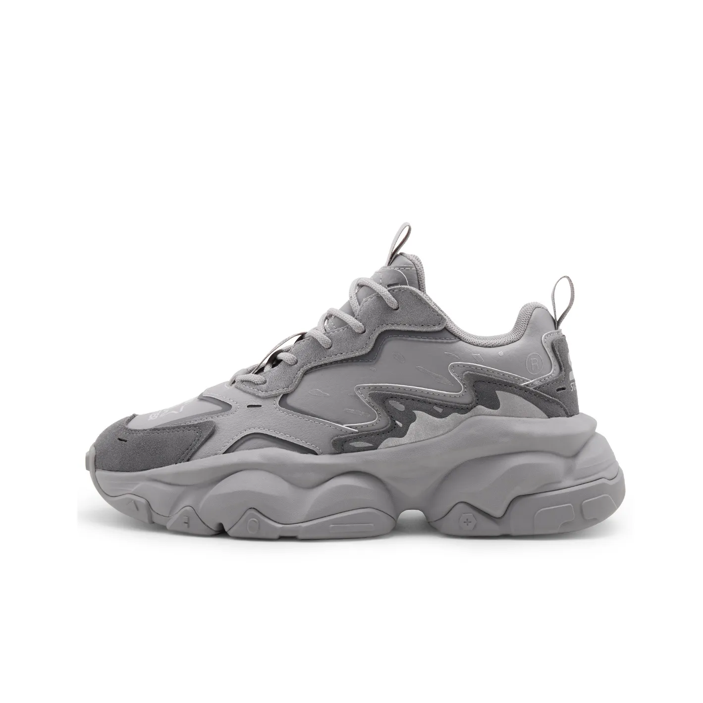 STARTER Lava Series Масло-Подошвенные Кроссовки Низкие Топ Серые Женские