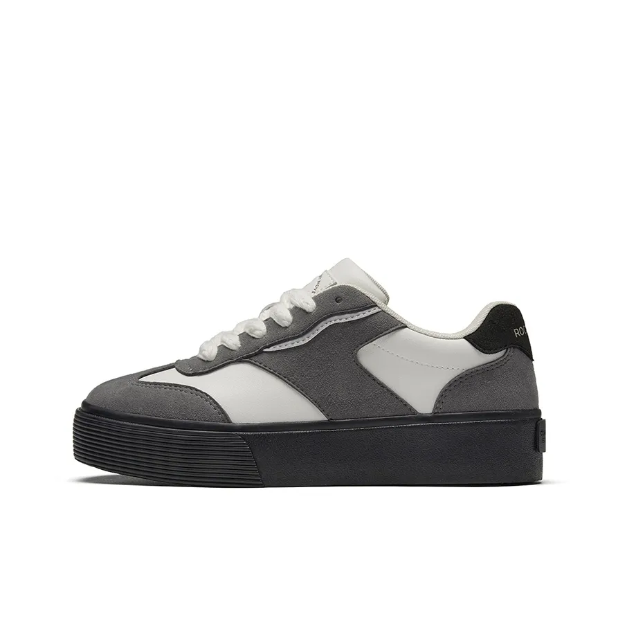 Rockfish Anti Slip Wear Resistant Low Top Skateboard Shoes Women's Gray