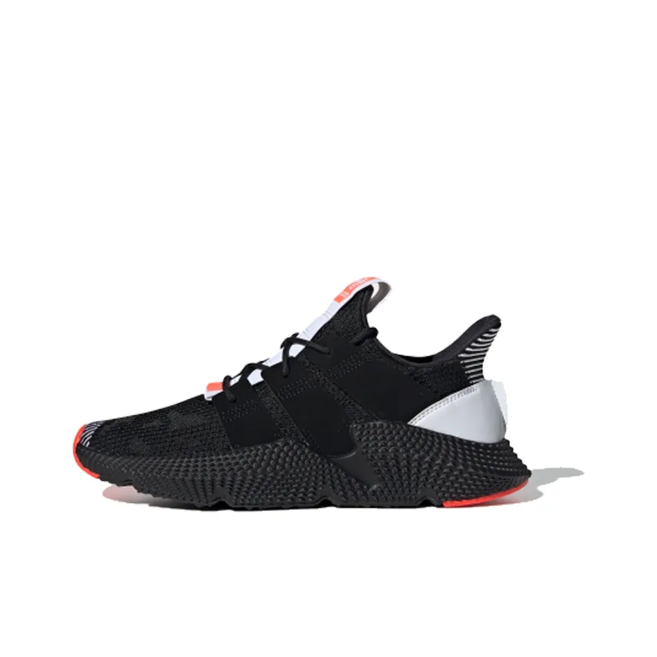 Adidas Originals PROPHERE Амортизаторы Shock Slip-resistant Низкий топ Толстая подошва Кроссовки Унисекс Черный Оранжевый