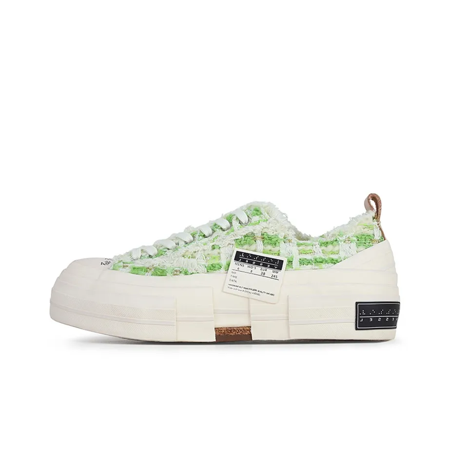VESSEL Low Top Canvas Shoes Unisex Green VESSEL Низкие кеды унисекс зеленые