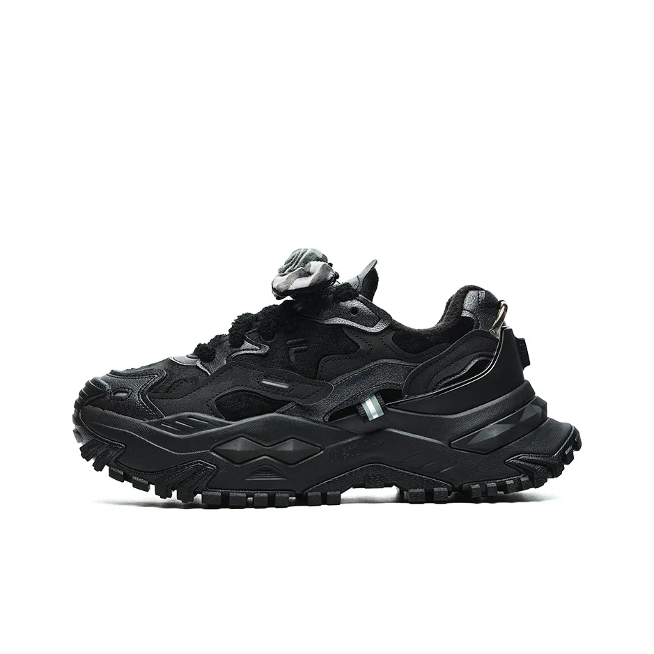 FILA FUSION Bianco Sneakers 'Black' Women's