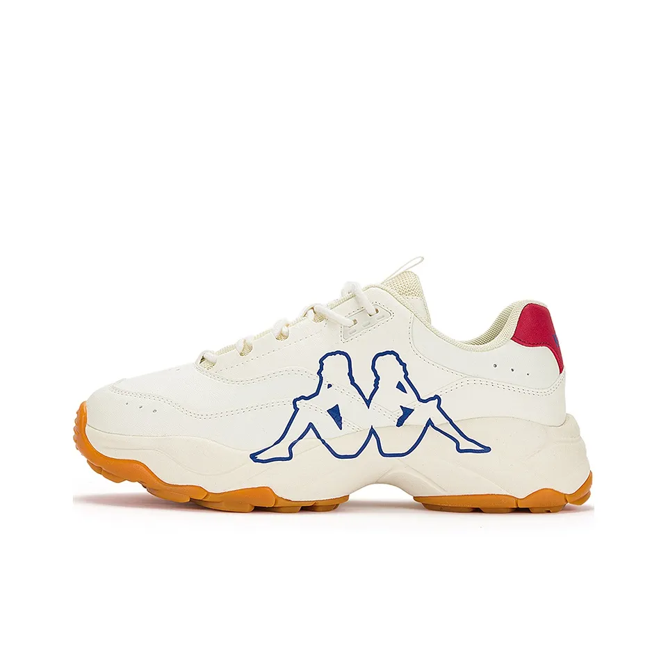 Kappa Low Top Chunky Sneakers Unisex Winter White