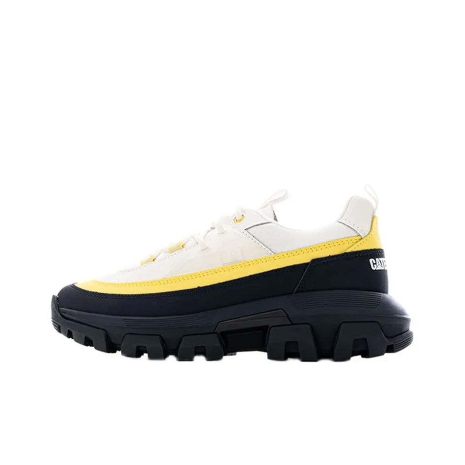 CAT Cushioning Anti Slip And Wear Resistant Low Top Chunky Sneakers Unisex White