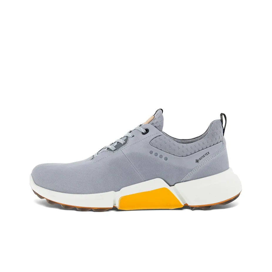 Ecco Biom H4 Slip-Resistant Abrasion-Resistant Low-Top Golf Shoes Men's Gray Эко Biom H4 противоскользящие устойчивые к истиранию низкие топы обувь для гольфа мужской серый