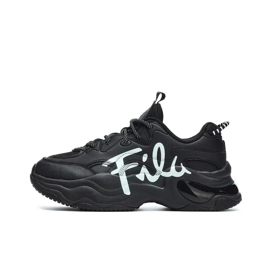 FILA FUSION Marathon Running Shoes 'Black White' Women's