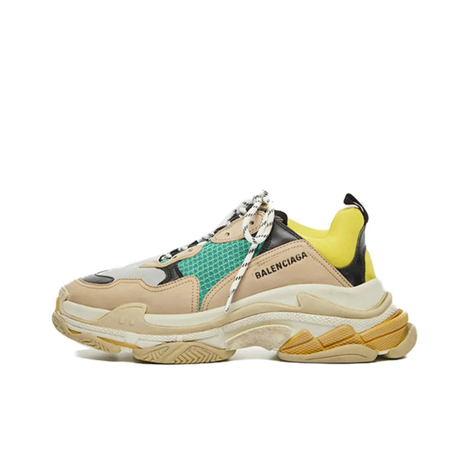 Balenciaga Triple S Neon Yellow 2018 Reissue