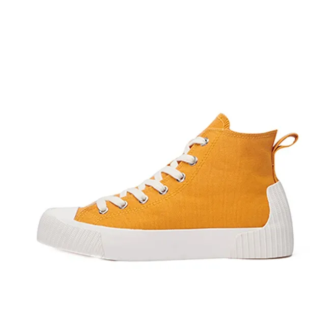 ISTEP Высокие Кеды Женские Имбирно-Желтые