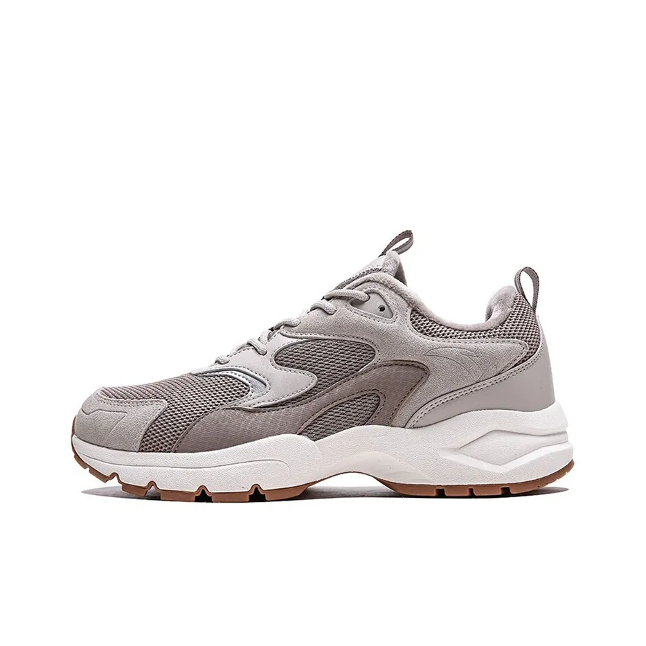 Anta Slip Resistant, Abrasion Resistant, Thermal Low Top Chunky Sneakers Men's