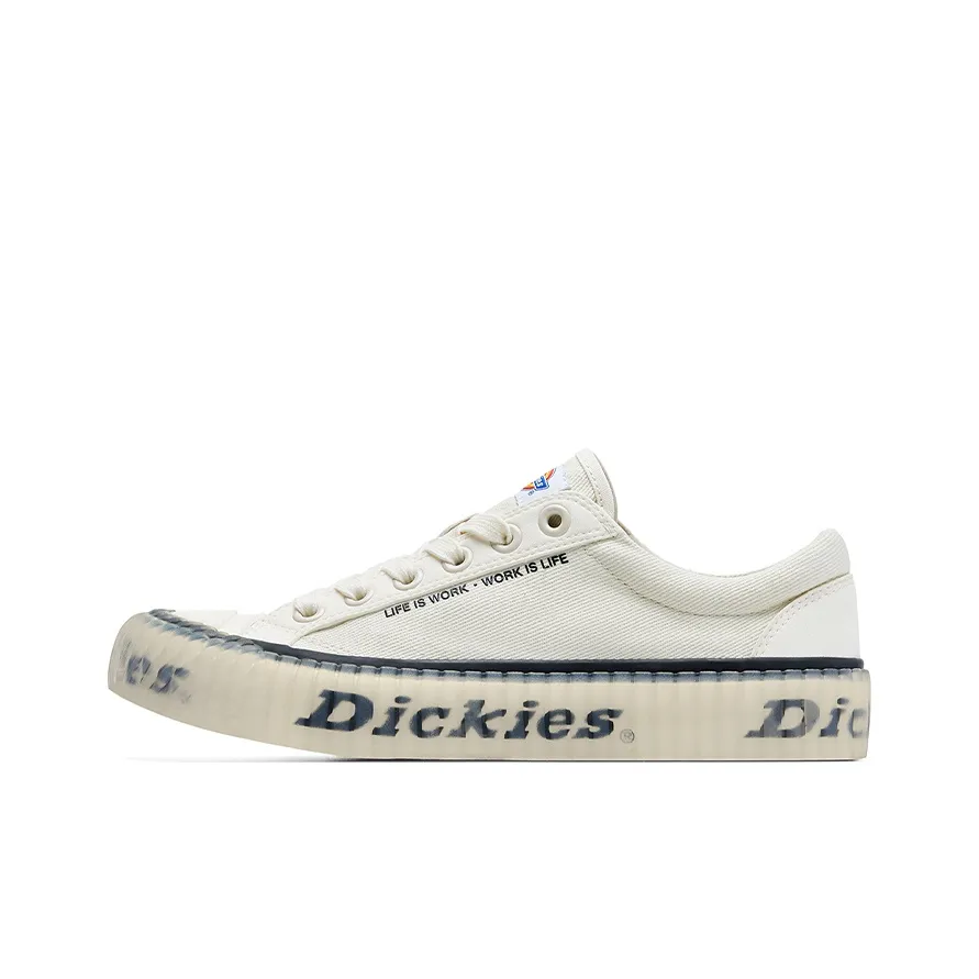 Dickies Wear Resistant Low Top Canvas Shoes Unisex Beige