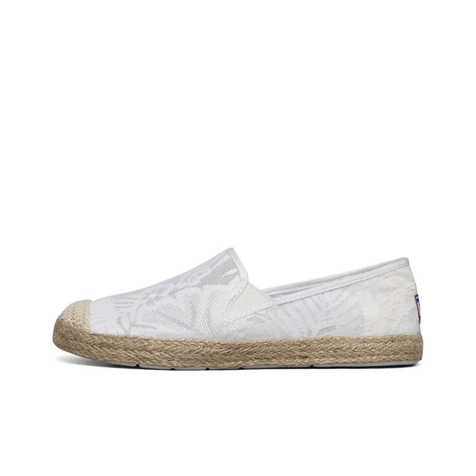 Skechers Flexpadrille Shoes 'White Wood' Women's