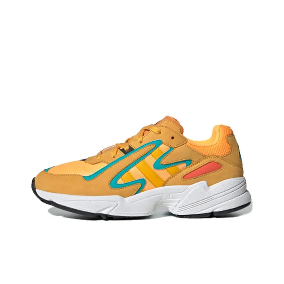 Adidas Yung 96 Chasm Flash Orange Hi Res Aqua
