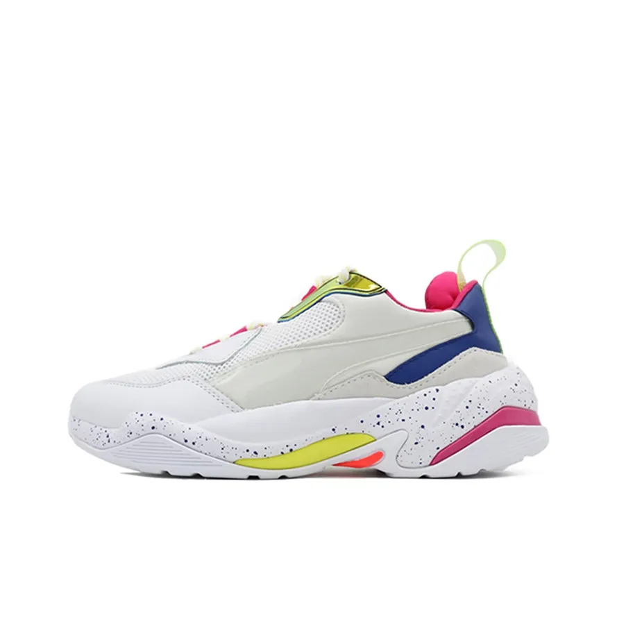 PUMA Thunder Space Low Top Crepe Sneakers Unisex Pink White Blue