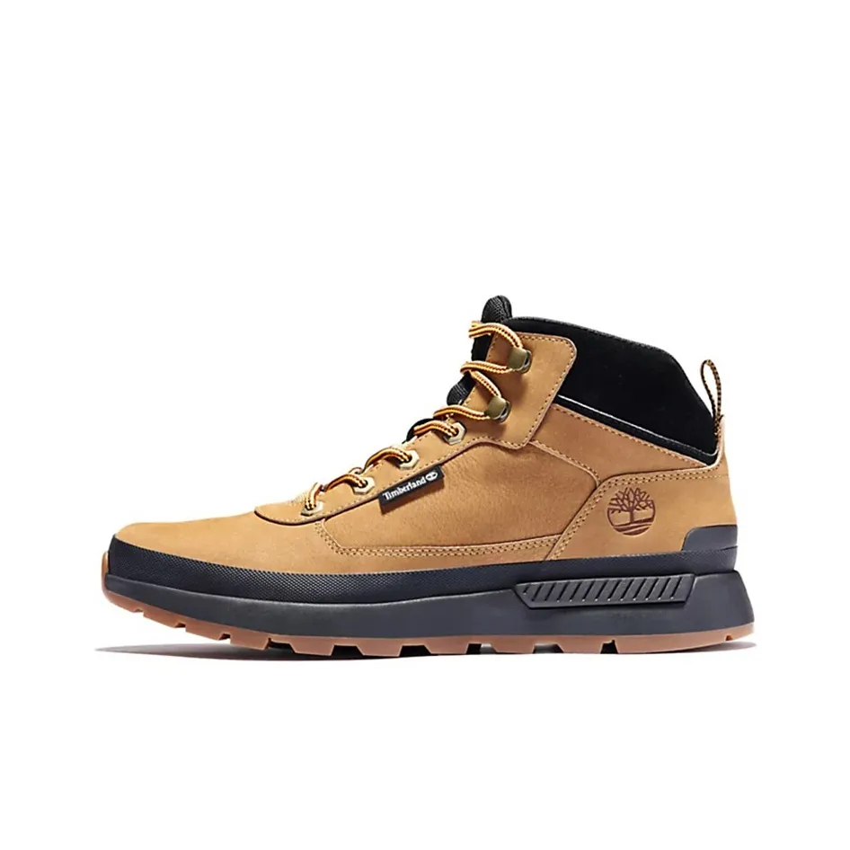 Timberland Field Trekker Chukka Ankle Length Outdoor Boots Men's Earth Yellow