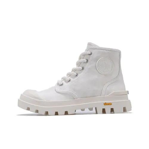 Palladium Pampa Кеды Высокие Топы Голубино-серые Женские