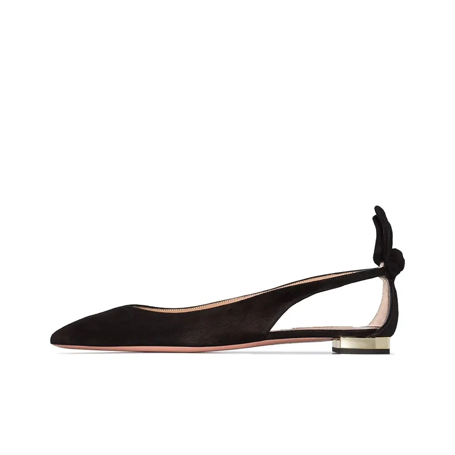 AQUAZZURA Bow Tie Ballerina Shoes