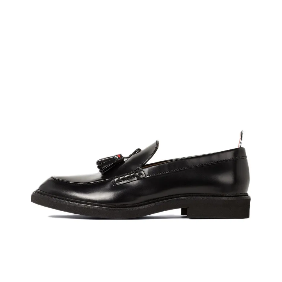 THOM BROWNE Round Toe Slip-On Loafers Women's