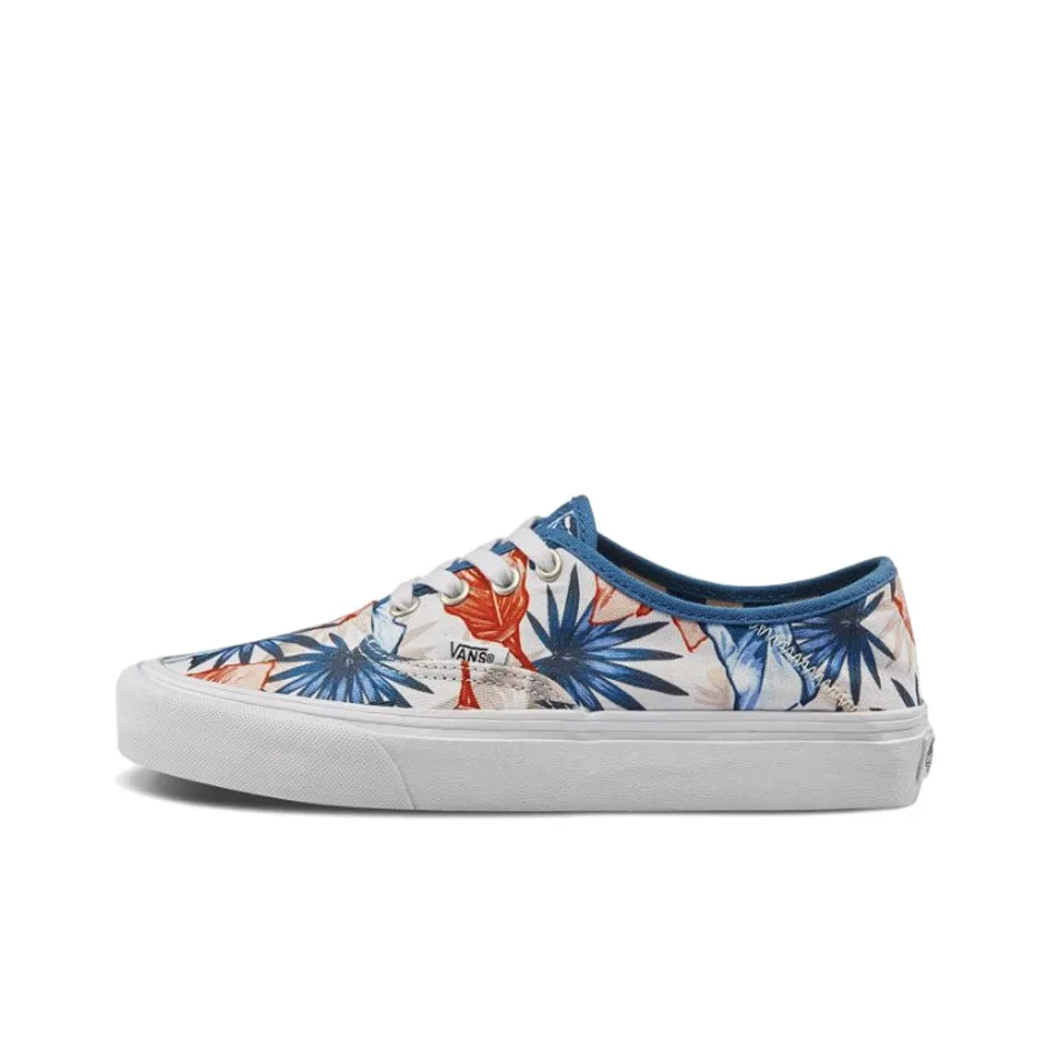 VANS Authentic Series SF Leaf Low Top Canvas Shoes Women's White