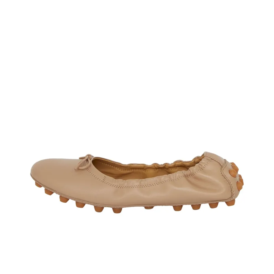 TOD'S Gommino Bow Detailed Ballerina Shoes Women's