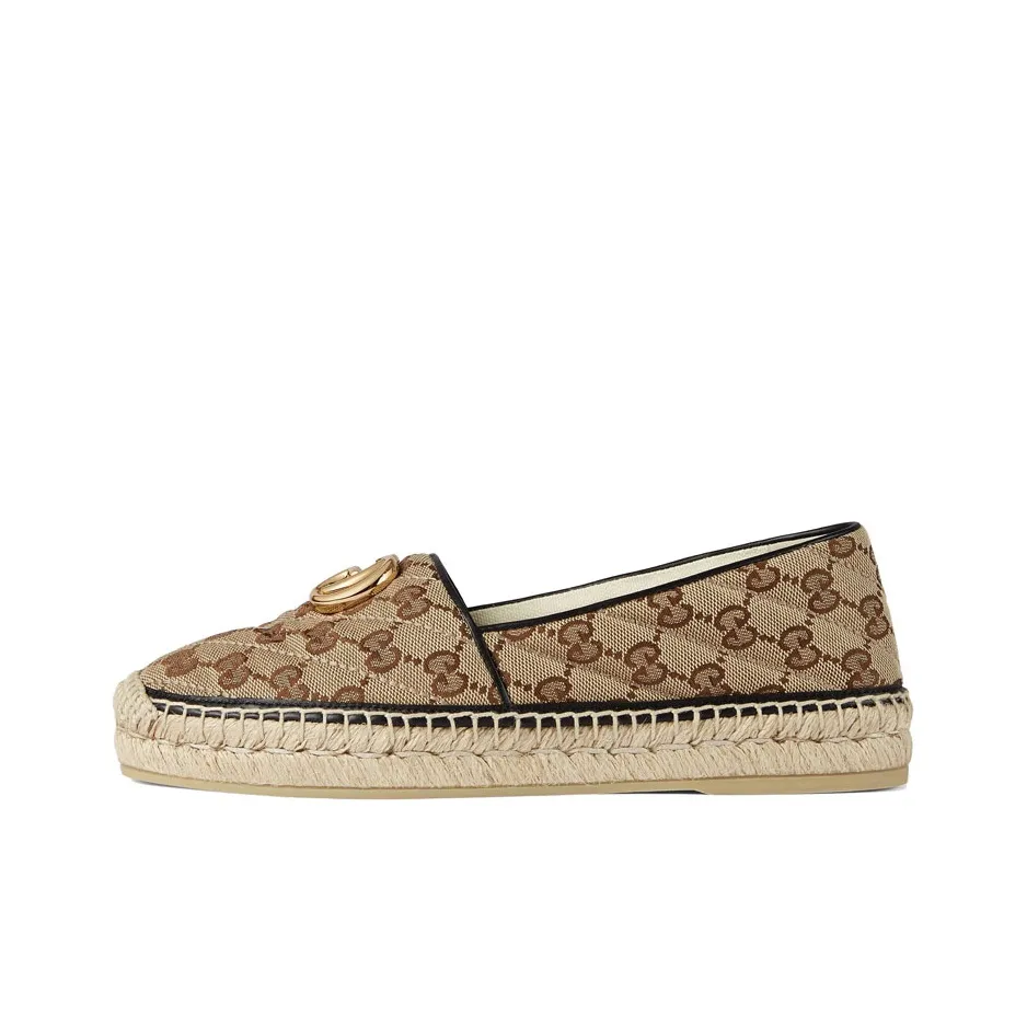 GUCCI GG Supreme Canvas Espadrilles