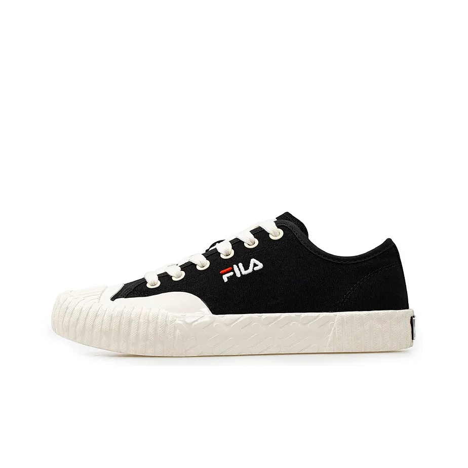FILA FUSION Fila Carve Canva Shoes Black Women's