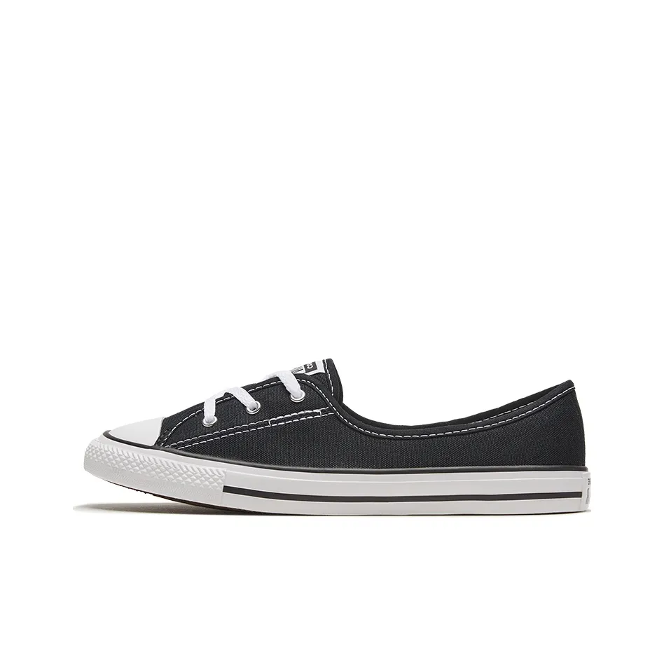 Converse Chuck Taylor All Star Ballet Lace Slip Black White Women's