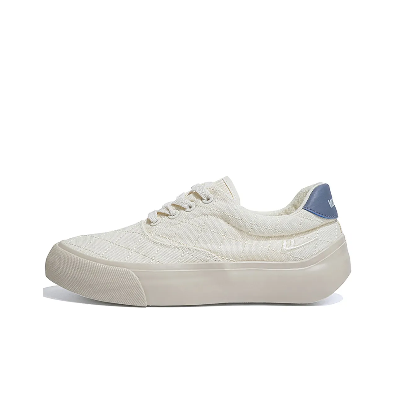 Warrior Anti Slip Wear Resistant Breathable Lightweight Low Top Canvas Shoes Women's Beige