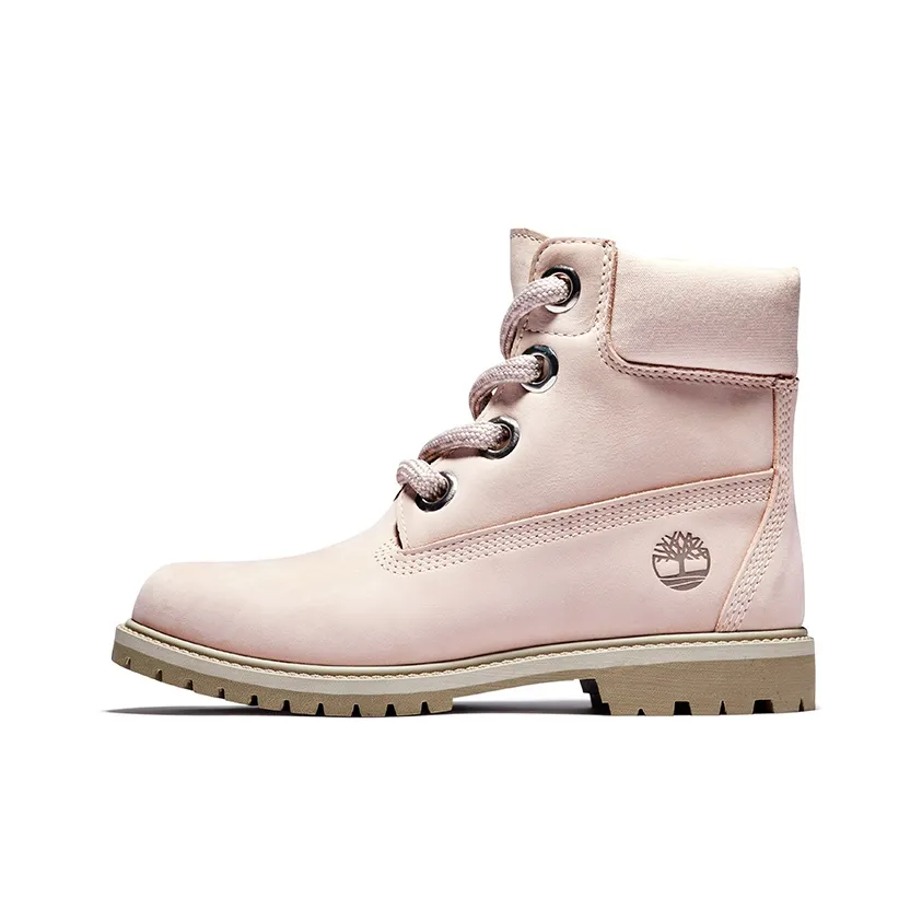 Timberland Heritage 6 Inch Waterproof Boots 'Light Pink Nubuck' Women's