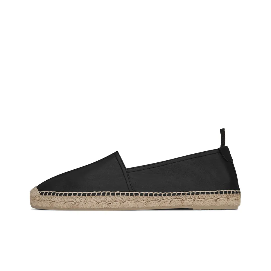 SAINT LAURENT Cassandre Slip On Espadrilles