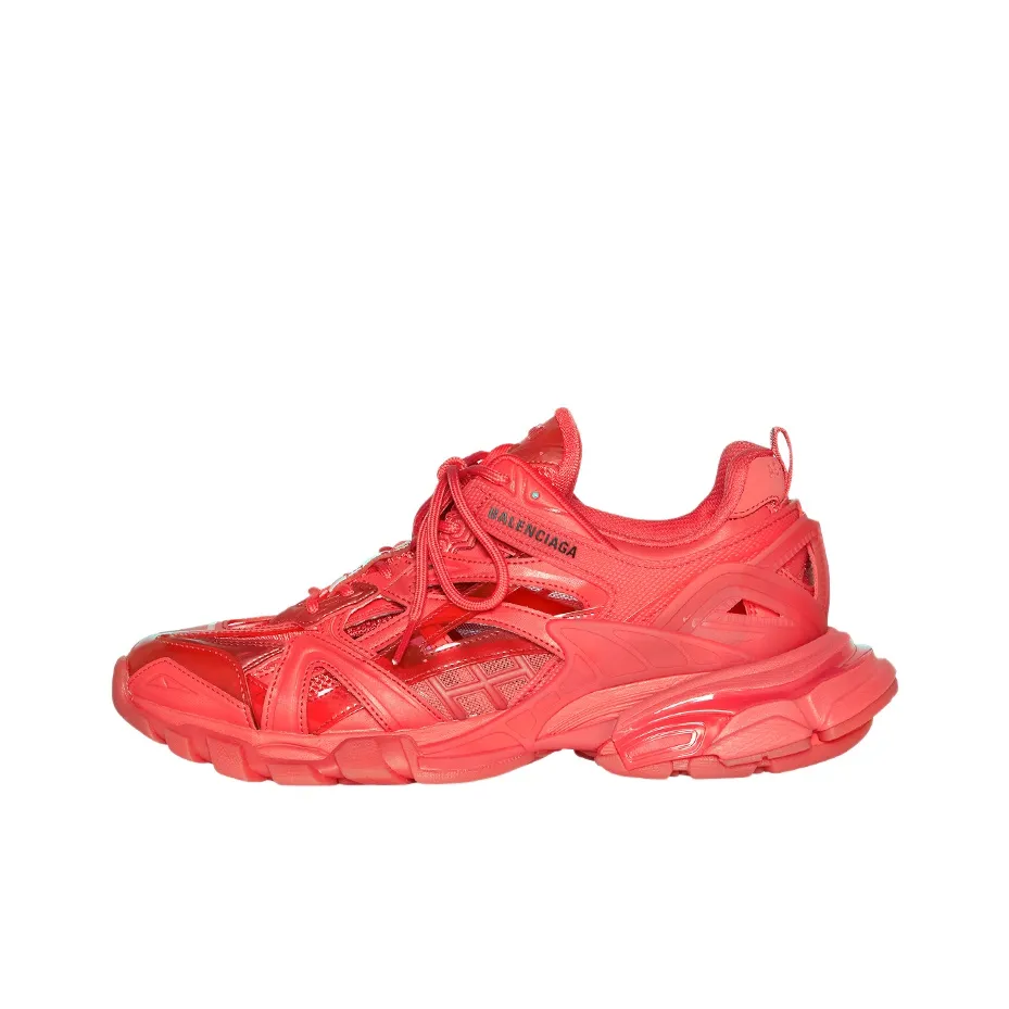 Balenciaga Track 2.0 Sneakers 'Clear Sole Red'