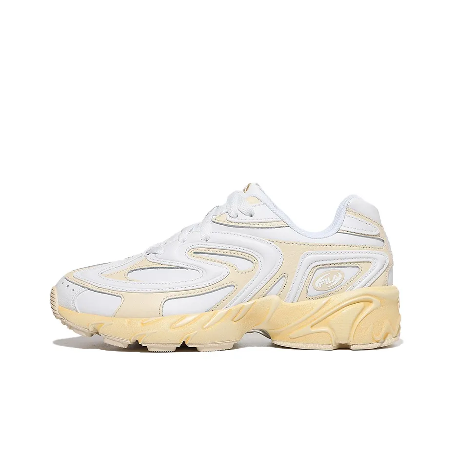 FILA Low Top Daddy Shoes Yellow/White