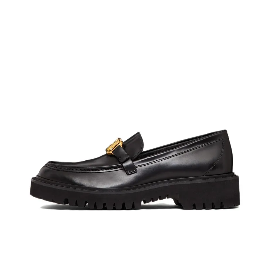 Valentino Garavani VLogo Signature Leather Loafers