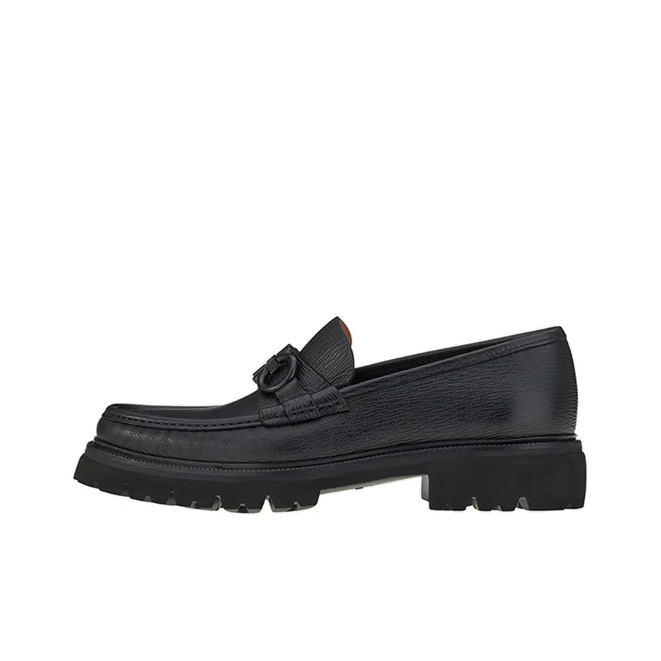 FERRAGAMO Bleecker Double-Gancini Loafers