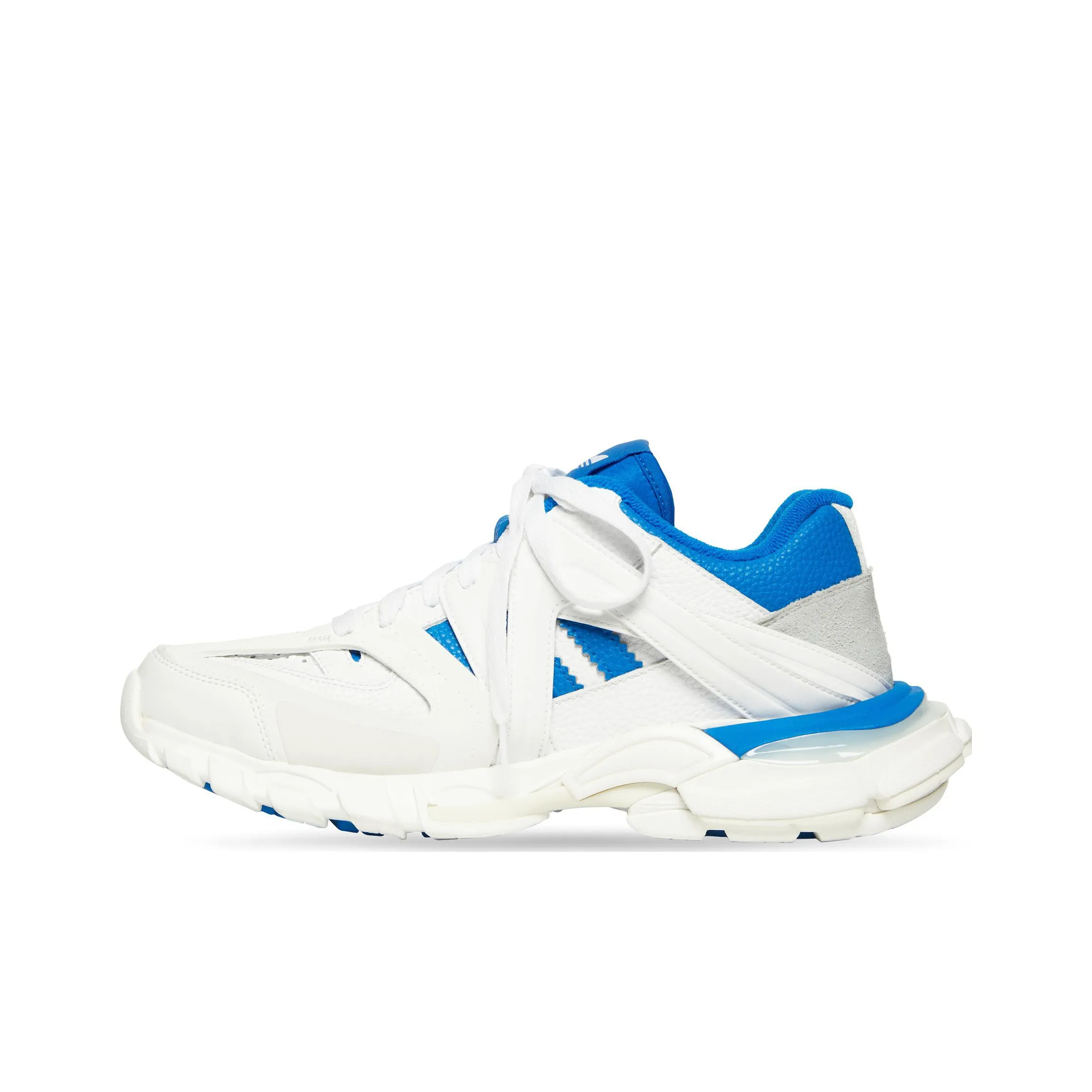 Adidas Originals X Balenciaga 23FW Track Forum Sneakers 'Grey Royal Blue' Women's
