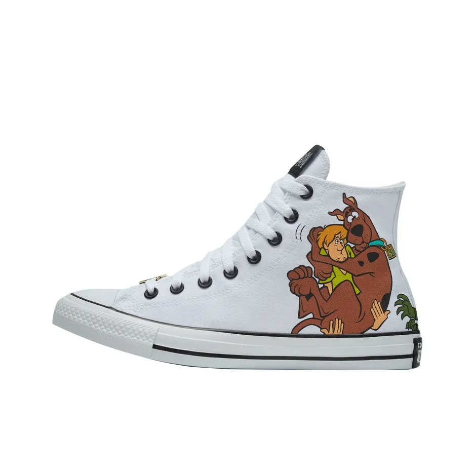 Scooby Doo x Converse Chuck Taylor All Star High Топ Кеды Унисекс Белый