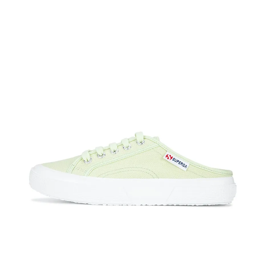 SUPERGA Canvas Shoes Women's Low Top Butterfly Green