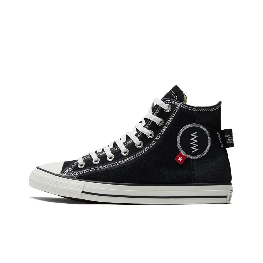 Converse Chuck Taylor All Star High 'Logo Tag Black'