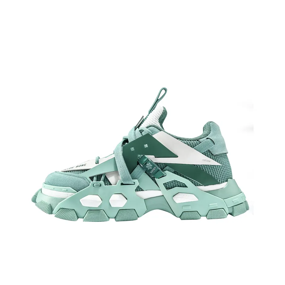 NORVINCY Chunky Sneakers Unisex Low top Green